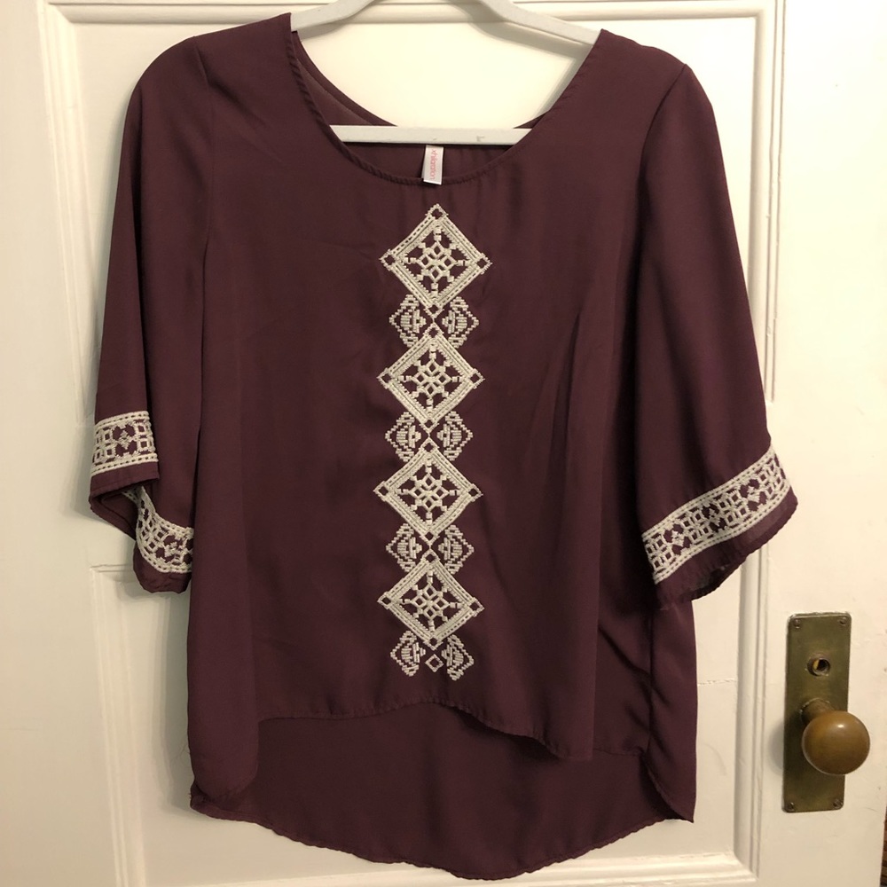 Plum top